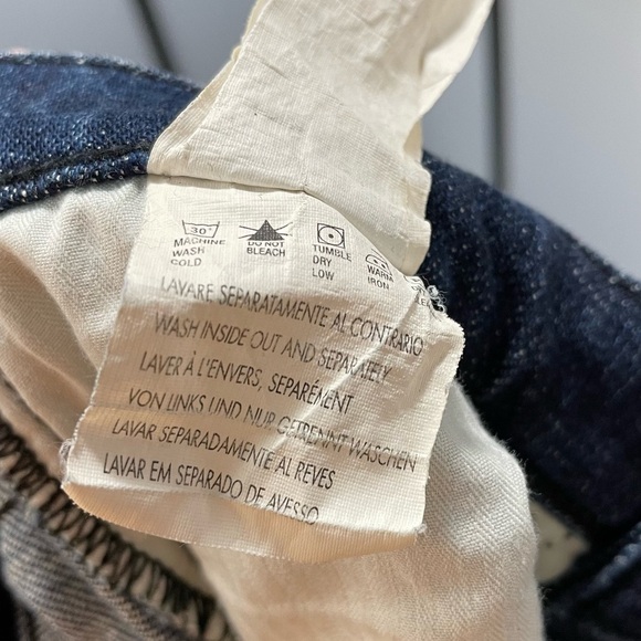 𝅺[26/32] Vintage Calvin Klein Bootcut Dark Wash Low-Rise Denim Jean Women’s - Picture 13 of 14